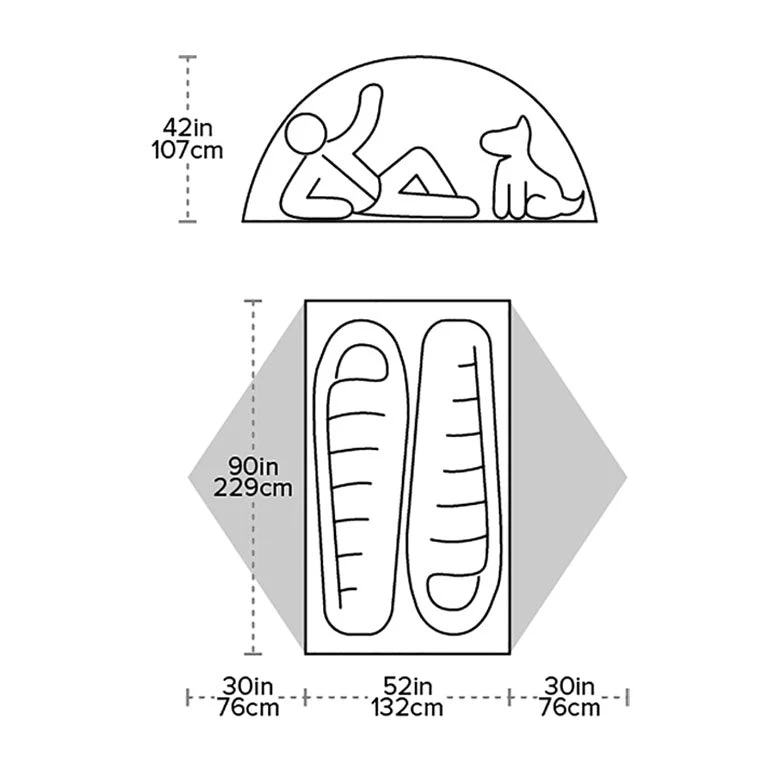 Big Agnes Blacktail 2 Backpacking Tent - Image 7