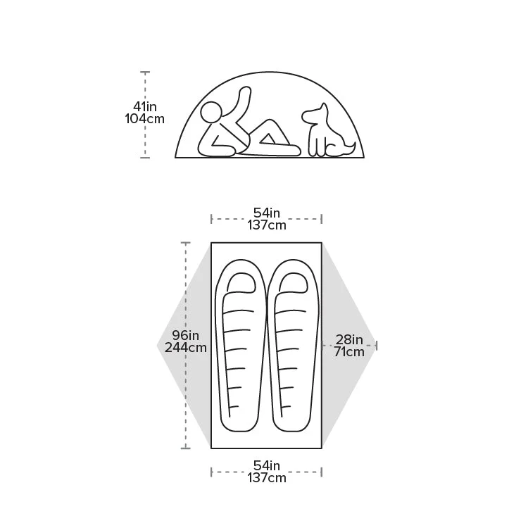 Big Agnes Copper Spur UL2 XL Hyperbead™ Footprint - Image 3