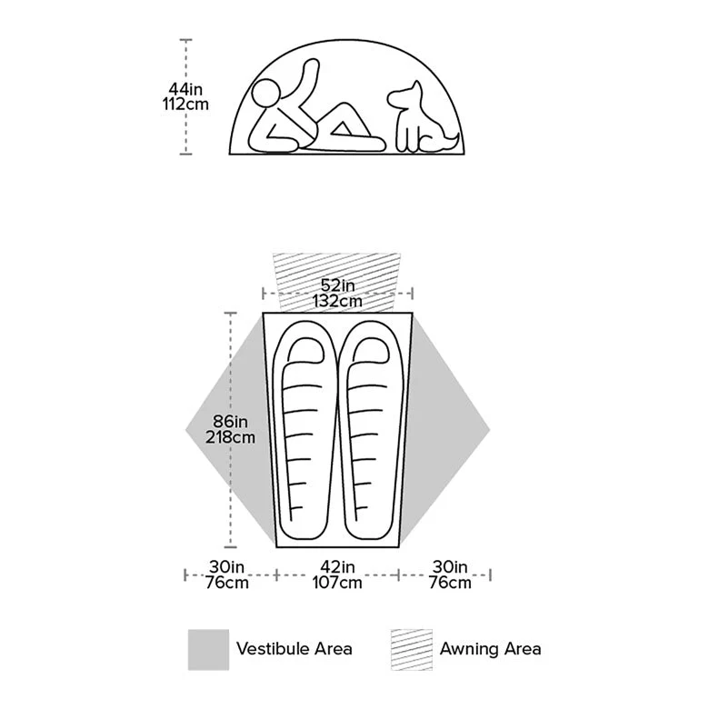 Big Agnes Salt Creek SL2 Tent - Image 8