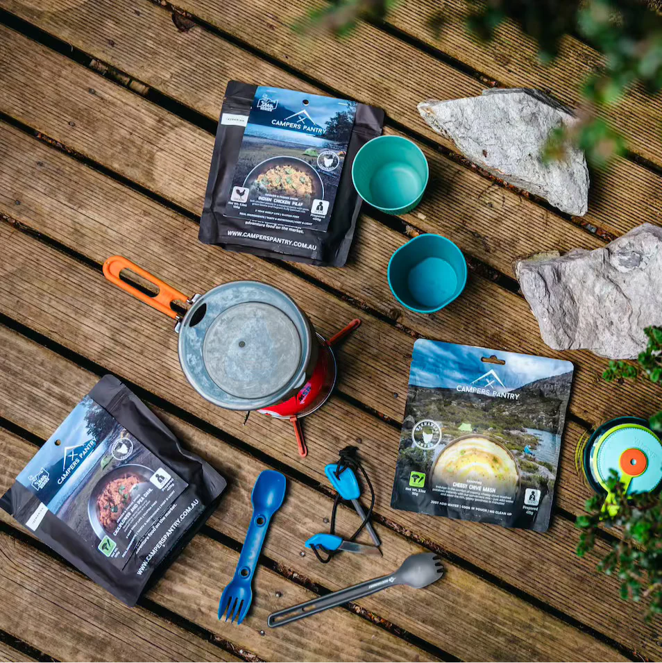 Campers Pantry Expedition Green Thai Chicken Curry Single Serve - Image 2