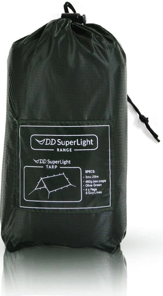 DD Hammocks Superlight Tarp 3m x 3m - Image 3
