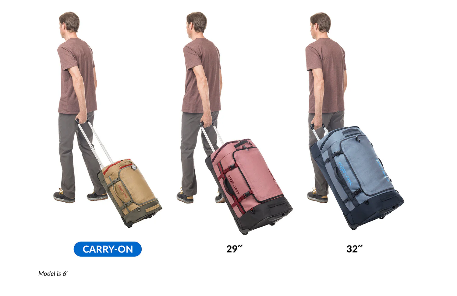 Eagle Creek Cargo Hauler XT Wheeled Duffel International Carry On 40L - Image 6