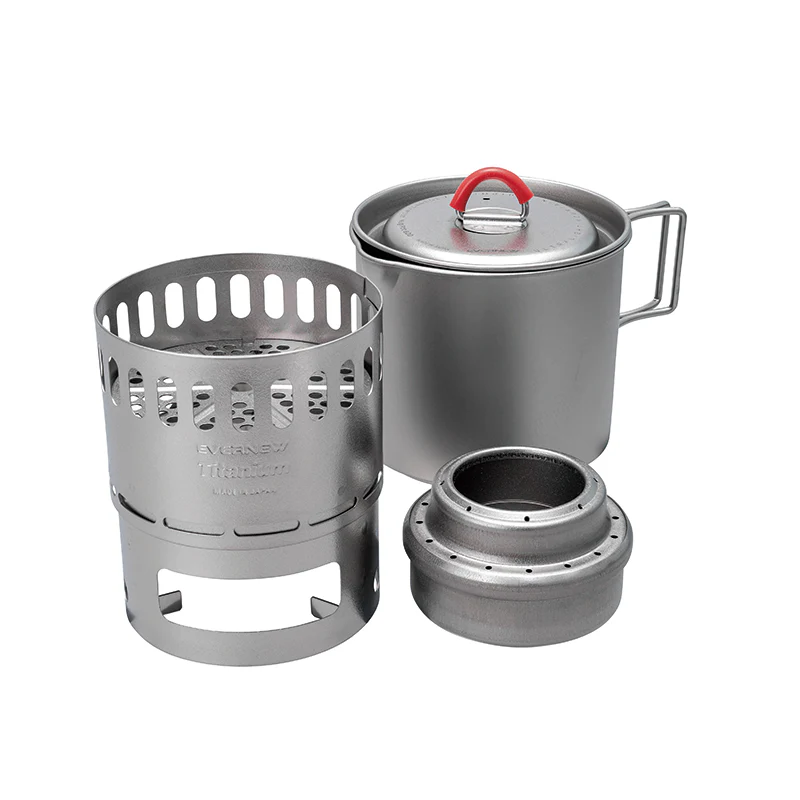 Evernew Titanium Ti Mug Pot 500 Stove Set - Image 3