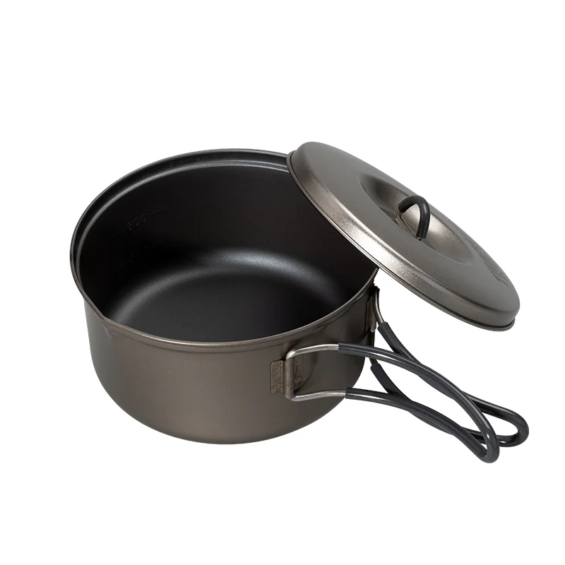 Evernew Titanium Non-Stick Ti NS Pot 0.9L - Image 2