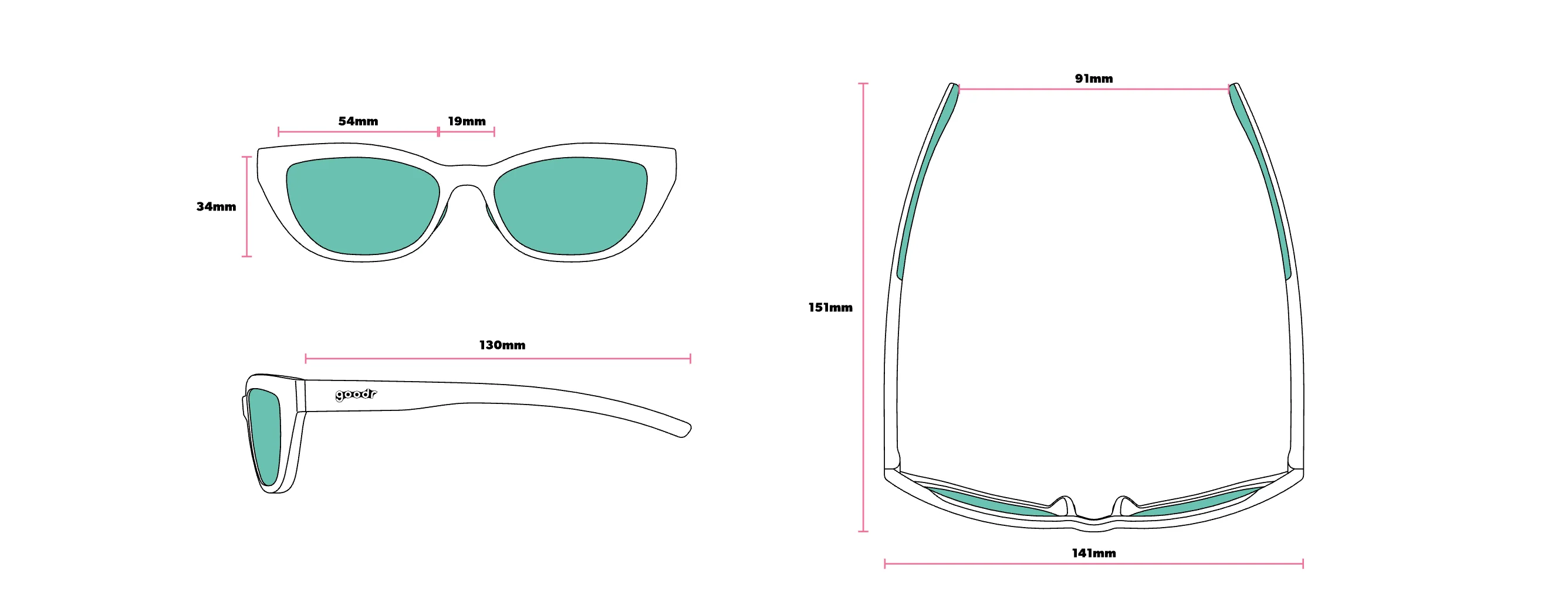 Goodr Cheetah G Sunglasses - Image 3