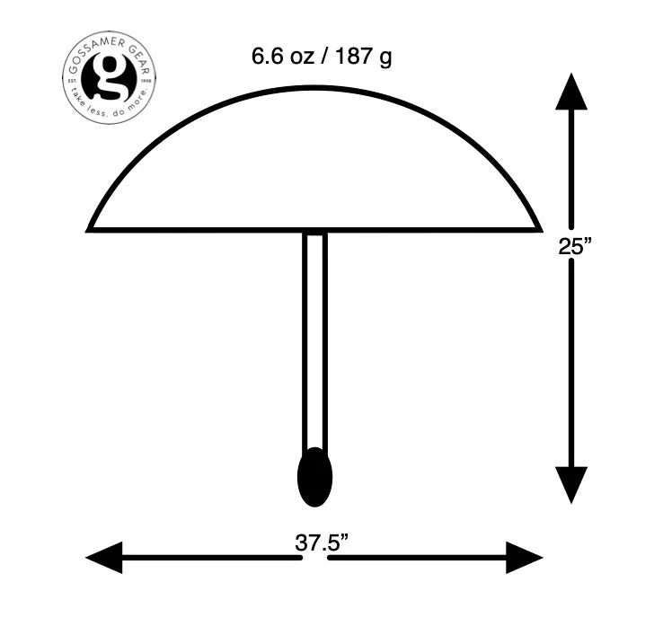 Gossamer Gear Lightrek Hiking Umbrella - Image 6