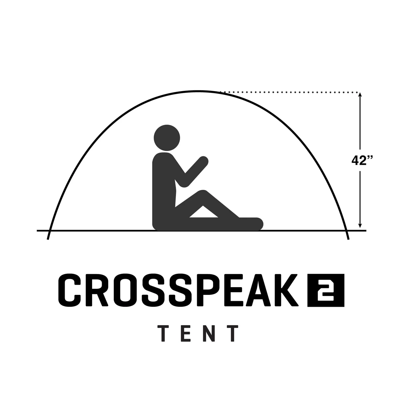 Hyperlite Mountain Gear CrossPeak 2 Freestanding Tent - Image 4