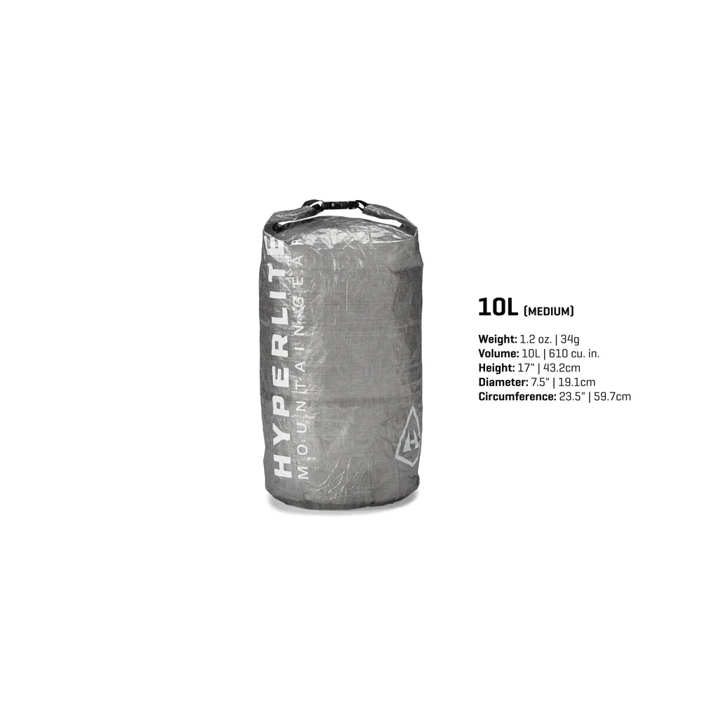 Hyperlite Mountain Gear Dyneema Roll Top Stuff Sack - Image 3