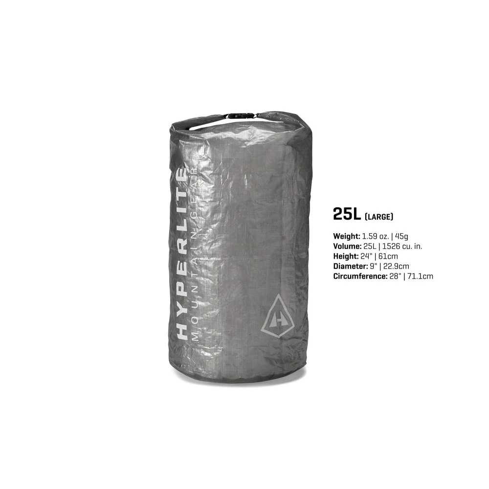 Hyperlite Mountain Gear Dyneema Roll Top Stuff Sack - Image 4