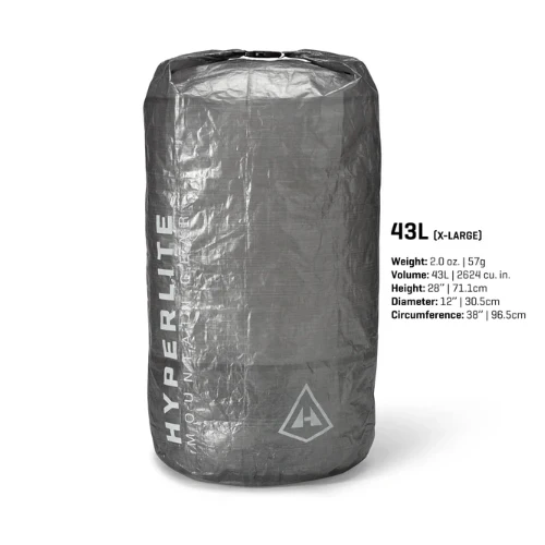 Hyperlite Mountain Gear Dyneema Roll Top Stuff Sack - Image 5