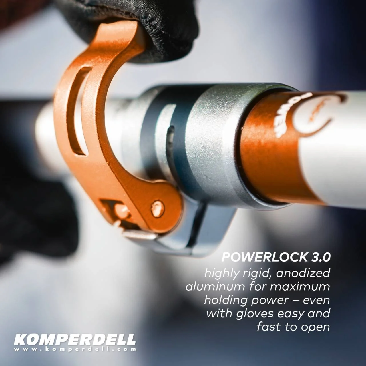 Komperdell FX Lite Ti Vario Compact Trekking Poles - Image 4