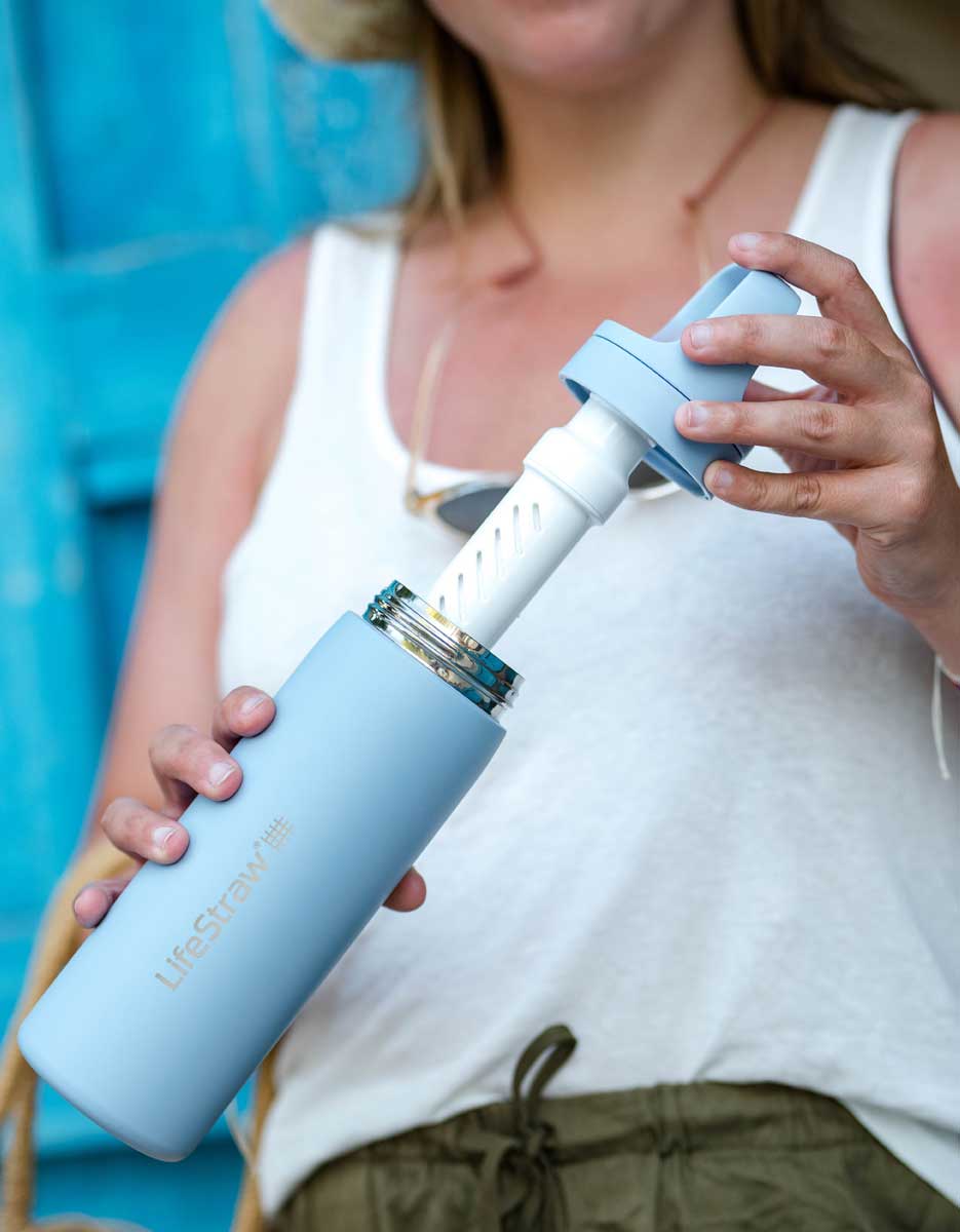 Lifestraw Go Stainless Steel Bottle with Filter - Image 5