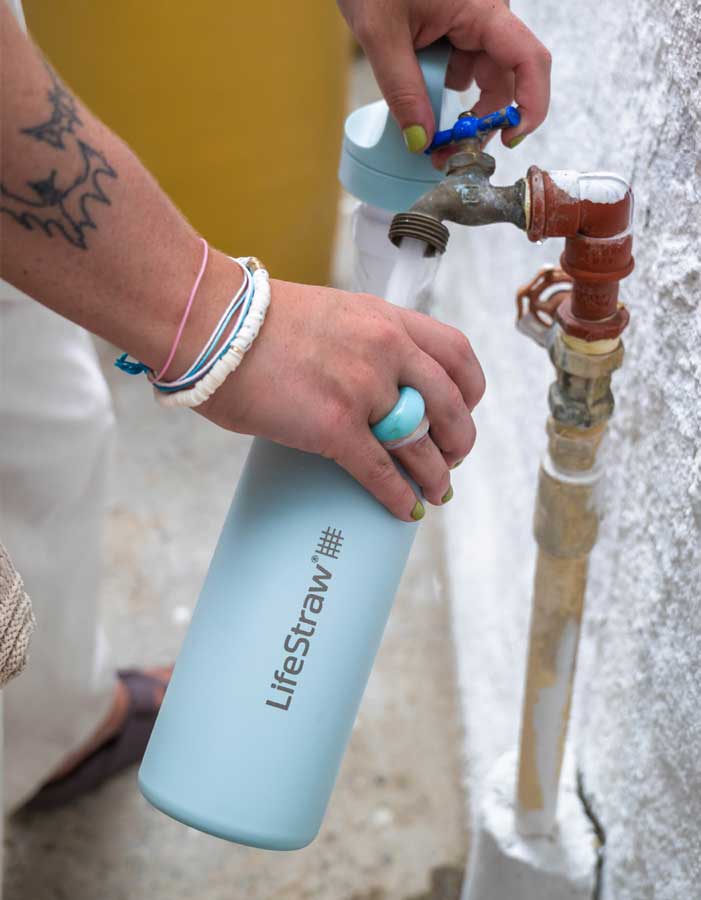 Lifestraw Go Stainless Steel Bottle with Filter - Image 6