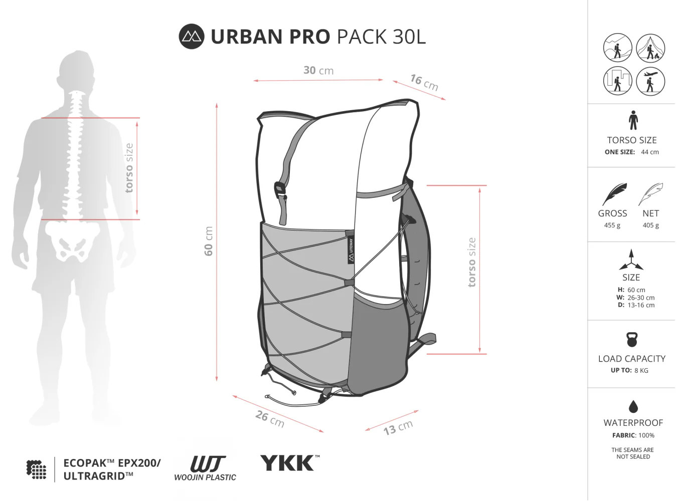 Liteway Urban Pro Pack 30L - Image 7