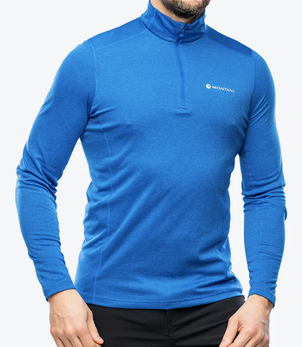 Montane Dart Long Sleeve Zip Neck Shirt Men’s - Image 9