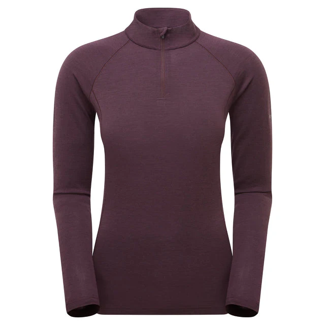 Montane Malli Merino Long Sleeve Zip T-Shirt Women's - Image 2