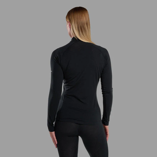 Montane Malli Merino Long Sleeve Zip T-Shirt Women's - Image 4