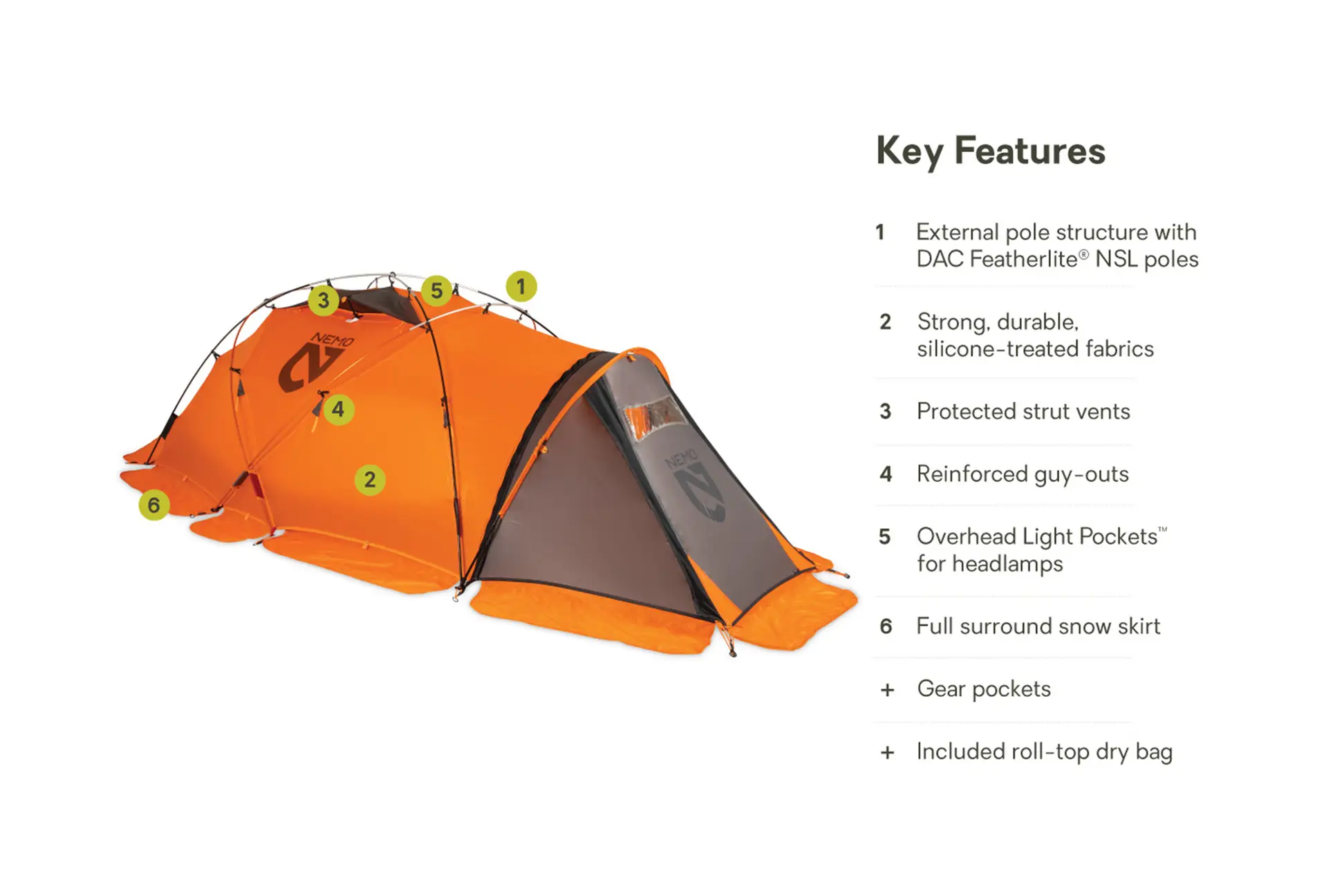 Nemo Chogori 2P Mountaineering Tent - Image 2