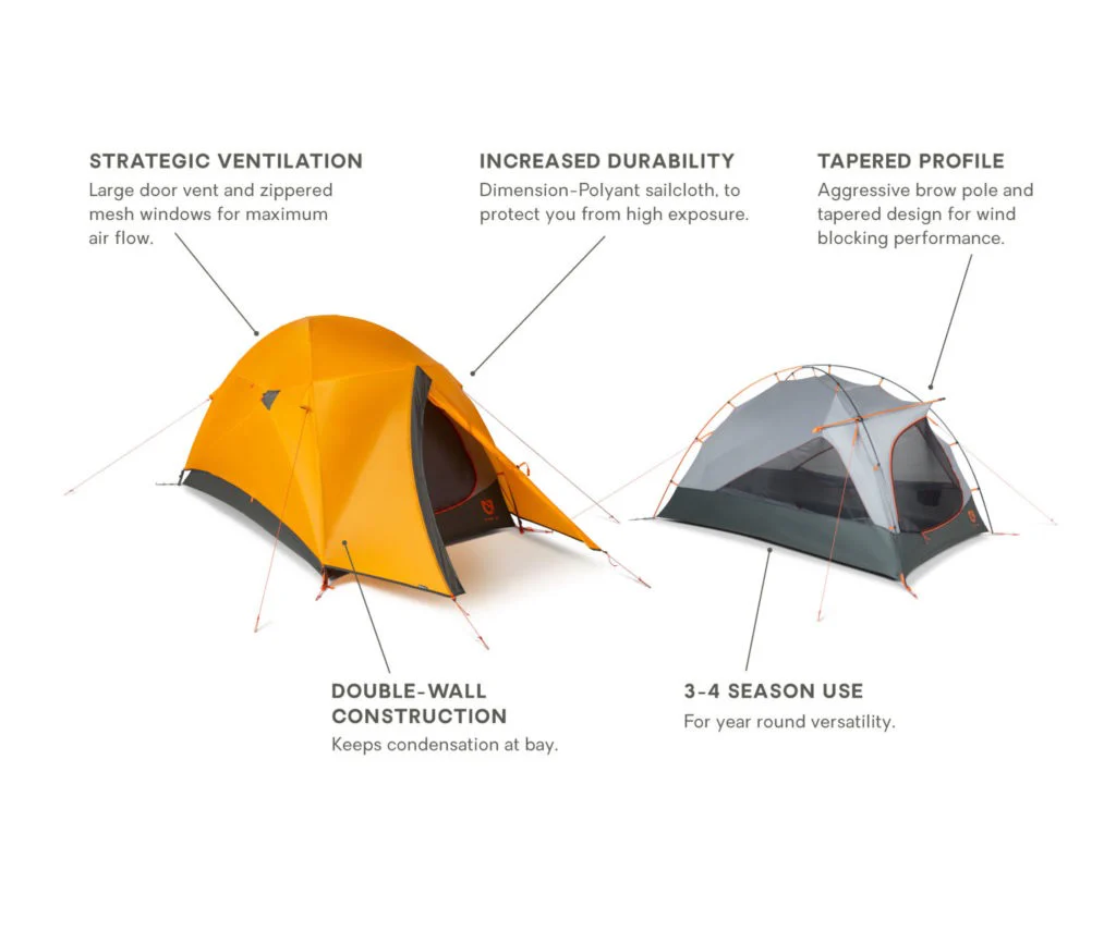 Nemo Kunai 2P 4 Season Ultralight Tent - Image 3