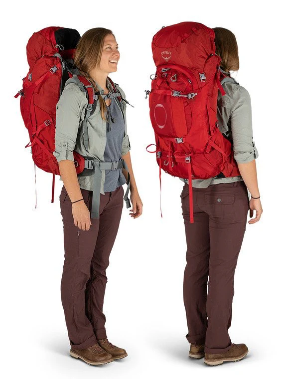 Osprey Ariel Plus 70L Women’s Hiking Backpack With Rain Cover - Image 5