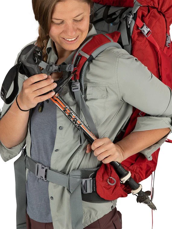 Osprey Ariel Plus 70L Women’s Hiking Backpack With Rain Cover - Image 7