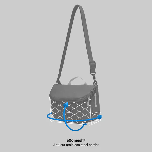 Pacsafe Go Anti-Theft Saddle Crossbody Bag - Image 14