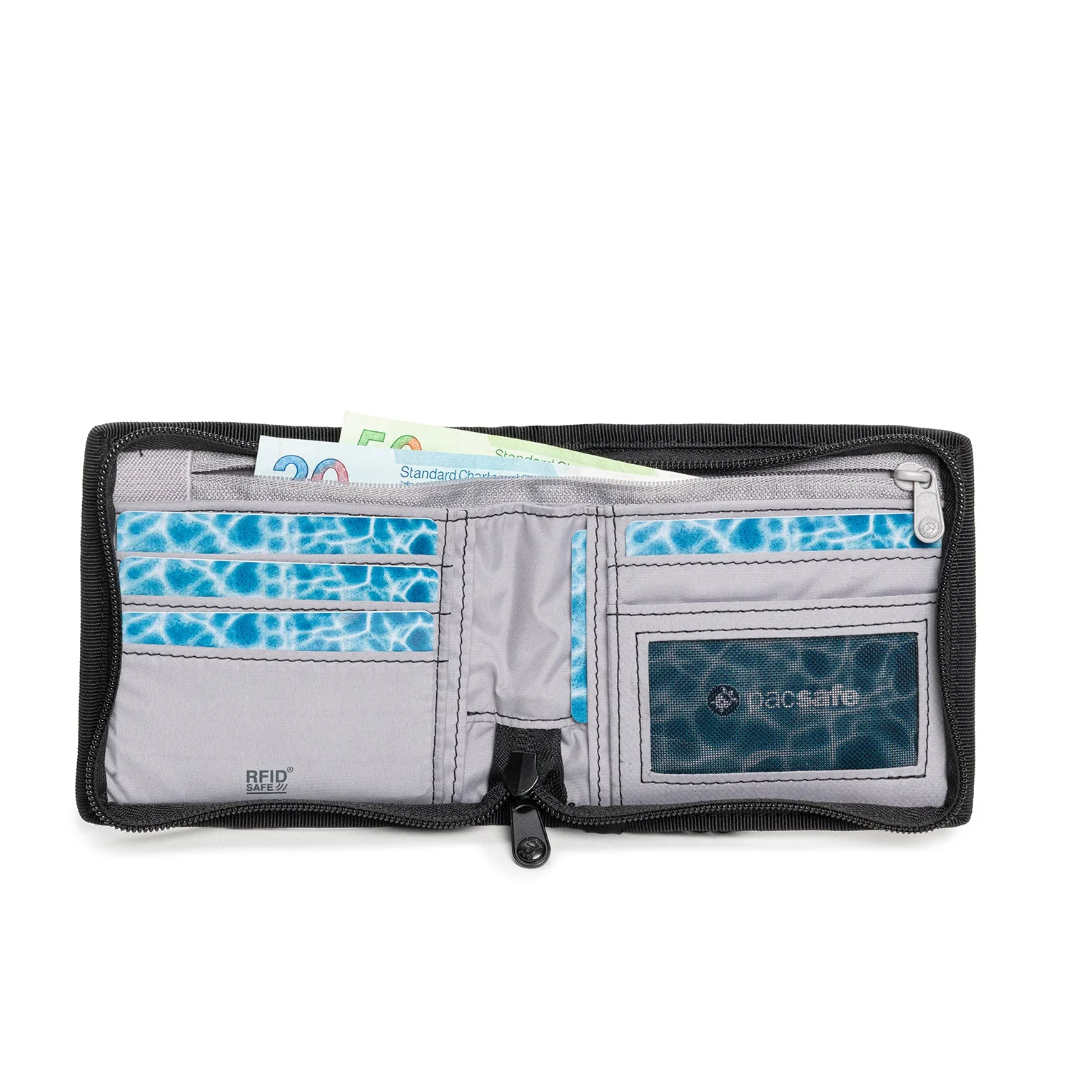 Pacsafe RFIDsafe Z100 RFID Blocking Bifold Wallet - Image 2