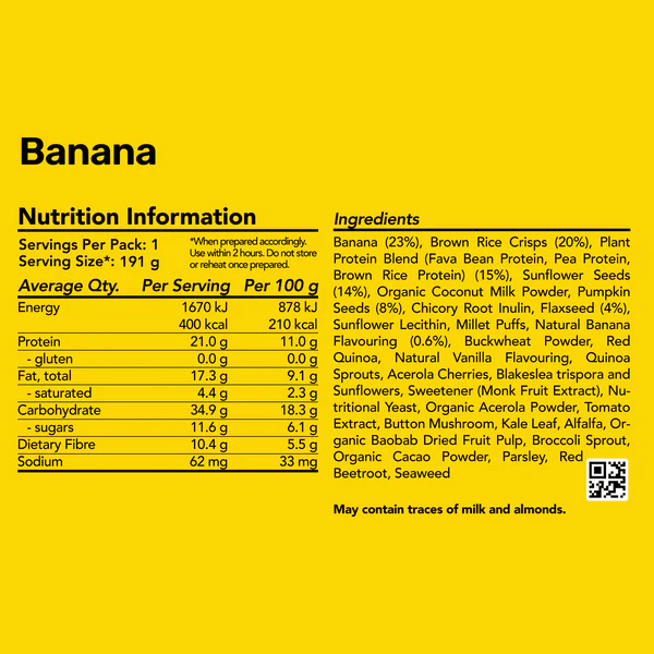 Radix Nutrition Original Breakfast Banana - Image 3