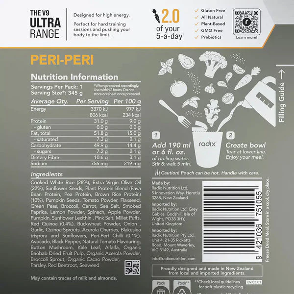 Radix Nutrition Ultra Meal Peri-Peri - Image 4
