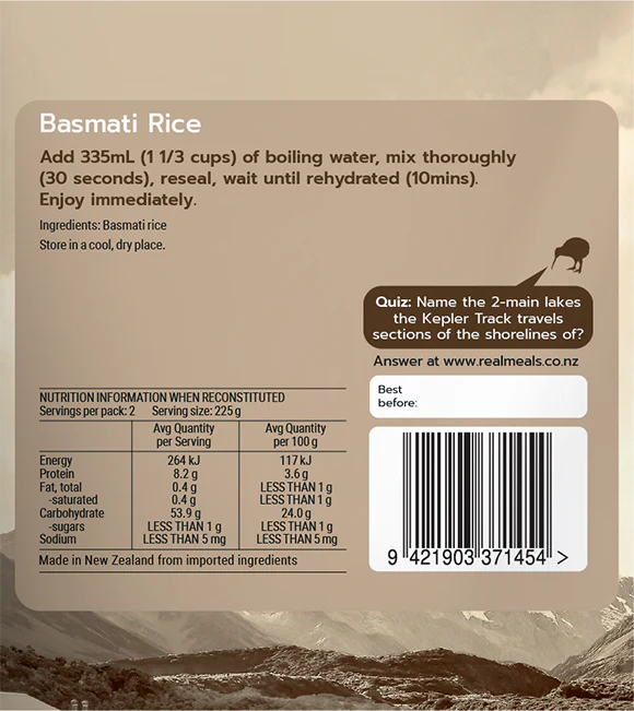 Real Meals Basmati Rice - Image 2
