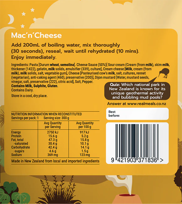 Real Meals Mac 'n' Cheese - Image 2