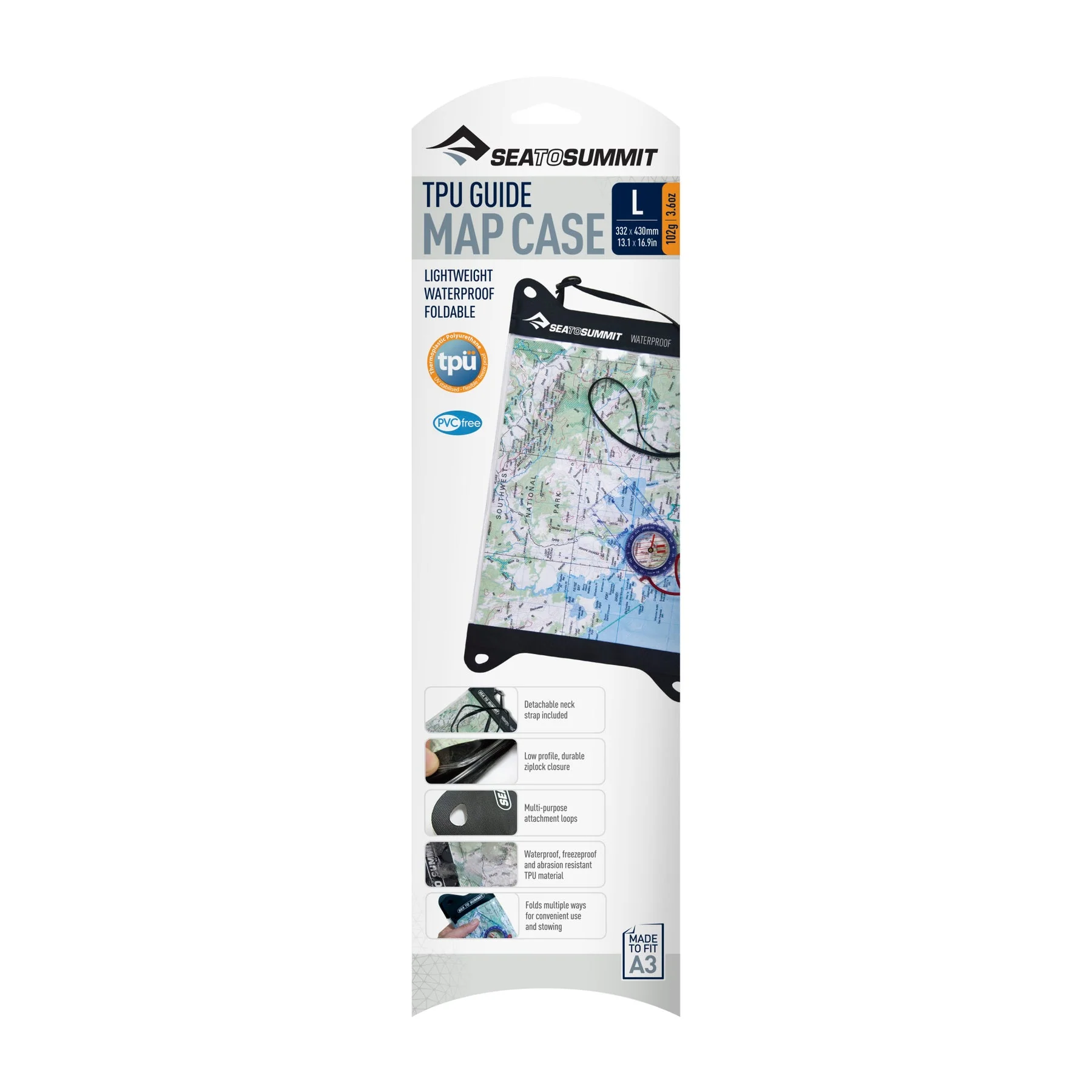 Sea to Summit TPU Guide Waterproof Map Case - Image 5