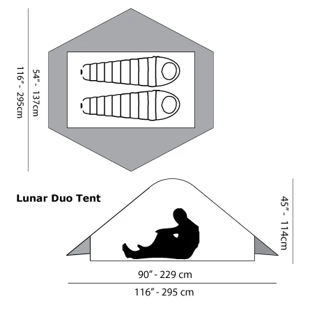 Six Moon Designs Lunar Duo Explorer Tent - Image 3