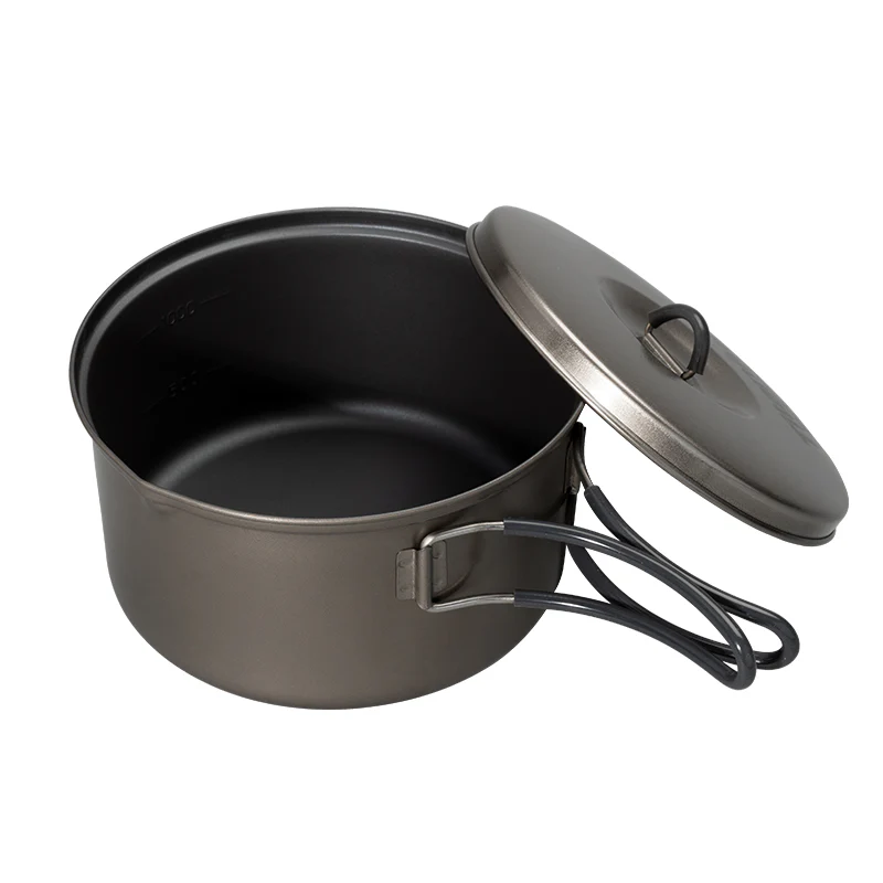 Evernew Titanium Non-Stick Ti NS Pot 1.3L - Image 2