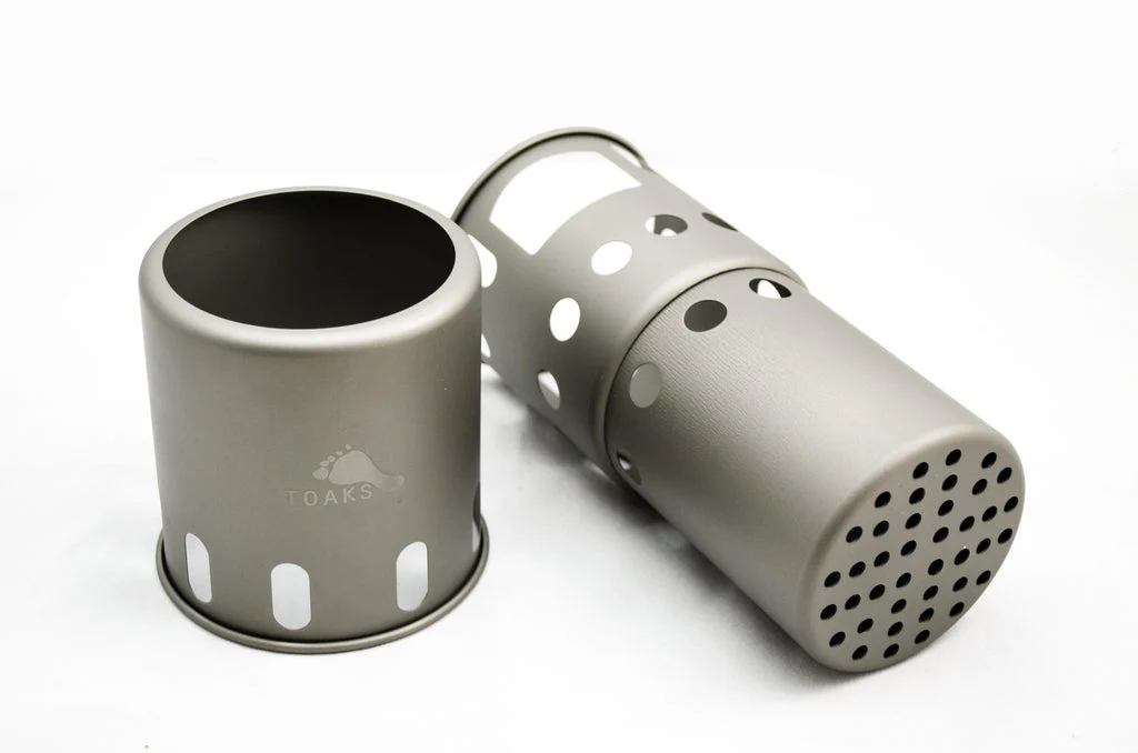Toaks Titanium Backpacking Wood Burning Stove - Small - Image 3