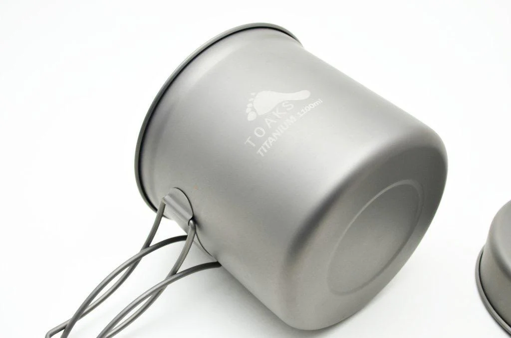 Toaks Titanium 1100ml Pot With Frypan - Image 3