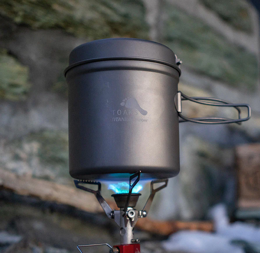 Toaks Titanium 1100ml Pot With Frypan - Image 4