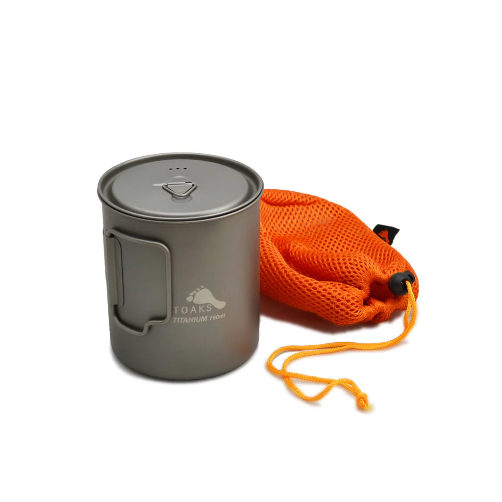Toaks Titanium 750ml Pot with Lid - Image 3