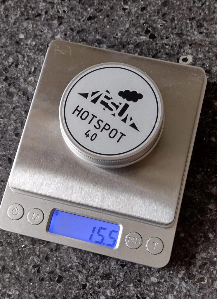 Vesuv HOTSPOT 40 Ultralight Alcohol Stove - Image 5