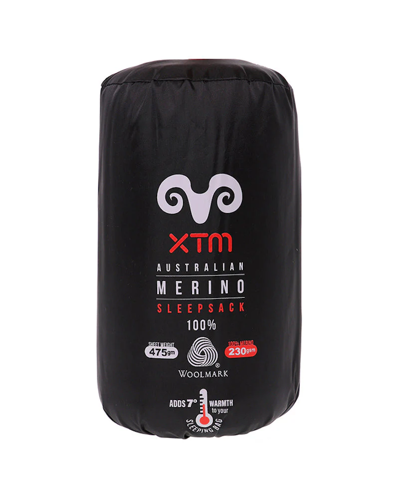 XTM Dreamliner 230 Merino Wool Sleeping Bag Liner - Image 2