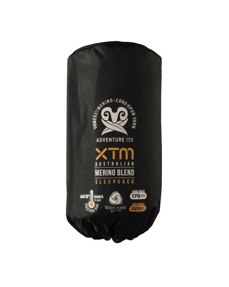 XTM Dreamliner 170 Merino Wool Blend Sleeping Bag Liner - Image 3